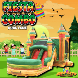I2 Fiesta Dual Lane Wet/Dry Slide Combo