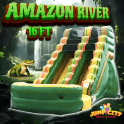 E6 16ft Amazon River Water Slide