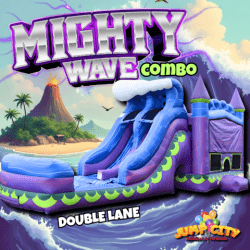 B7 16ft x 40ft Mighty Wave Dual Lane 6 in 1 Wet/Dry Combo
