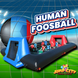 G10 Human Foosball (Requires 2 Blowers)