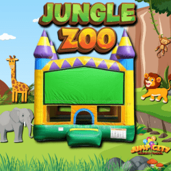 Jungle Zoo 13 x 13 Bounce House