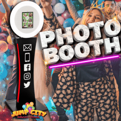 1 Photo Booth w/ Backdrop - 4 Hours