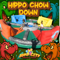 4 Player Hippo Chowdown Interactive Game
