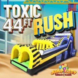 44ft Toxic Rush Obstacle Course