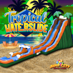 G5/G6 24ft Tropical Wave Water Slide