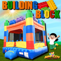 13 x 13 Building Block Bounce House