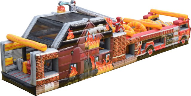 Obstacle Courses 12 45ft Fire Truck Obstacle Course Obstacle Courses