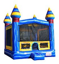 Blue Marble Castle Bounce Houses