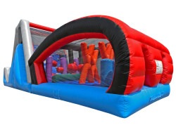45 h2obstacle course wetdry nowm 2 1776315947 B12/B13 45ft Obstacle Course with 15ft wet/dry Slide