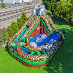 Battlefield 1776232943 A9 Battlefield 20ft Slide Wet/Dry Obstacle Course