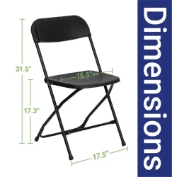 Black20Chair20Rental20Size 1776550560 Folding Chair - Black