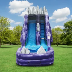 Dark20Night20Inflatable20water20slide20rental202 1776550215 F9 16ft Dark Night Water Slide with Pool