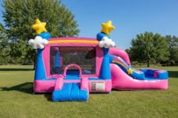 Enchanted20toddler20pink20bounce20house 1776570235 Mini Enchanted Toddler Wet/Dry Bounce House