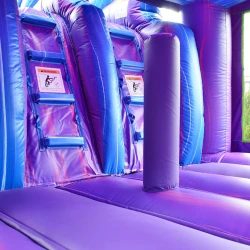 Mighty20Wave20Inflatable 1776445892 B7 16ft x 40ft Mighty Wave Dual Lane 6 in 1 Wet/Dry Combo