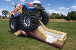 Monster20Truck20Inflatable202 1776317709 B4 Monster Truck Bounce N' Slide (Requires 2 Blowers)