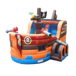 Pirate20Ship20Bounce20House 1776448200 C3 Deluxe Pirate Ship Bounce House with Slide (NEW ONE)
