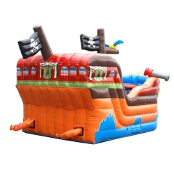 Pirate20Ship20Rental 1776448200 C3 Deluxe Pirate Ship Bounce House with Slide (NEW ONE)