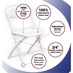 White20Folding20Chair20Rental 1776550649 Folding Chair - White