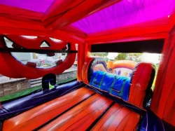 halloween20Pumpkin20bounce20house20rental 1776571624 Pumpkin Double Lane Slide Combo