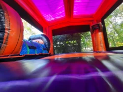 halloween20pumpkin20inflatable 1776571624 Pumpkin Double Lane Slide Combo