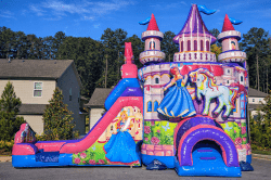 princess20inflatable20rental201 1776317145 B2 Princess Castle Wet/Dry Combo