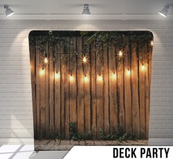 Deck Party Photo Booth Backdrop