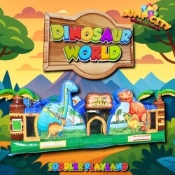 Dinosaur World Toddler Playland - Best for 4 and Under
