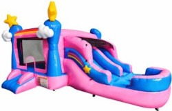 toddler20bounce20house20with20slide20rental 1776570235 Mini Enchanted Toddler Wet/Dry Bounce House