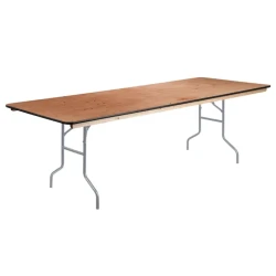 6ft Wood Table