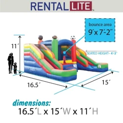 Sport201 1776698201 Sports Inflatable Double Water Slide Bounce House
