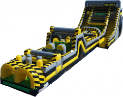 143ft Toxic Rush Obstacle Course