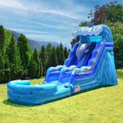 Dolphin 16ft Water Slide