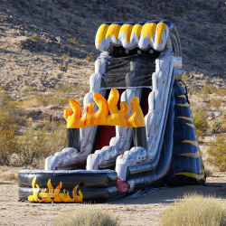 Flame 20ft Water Slide